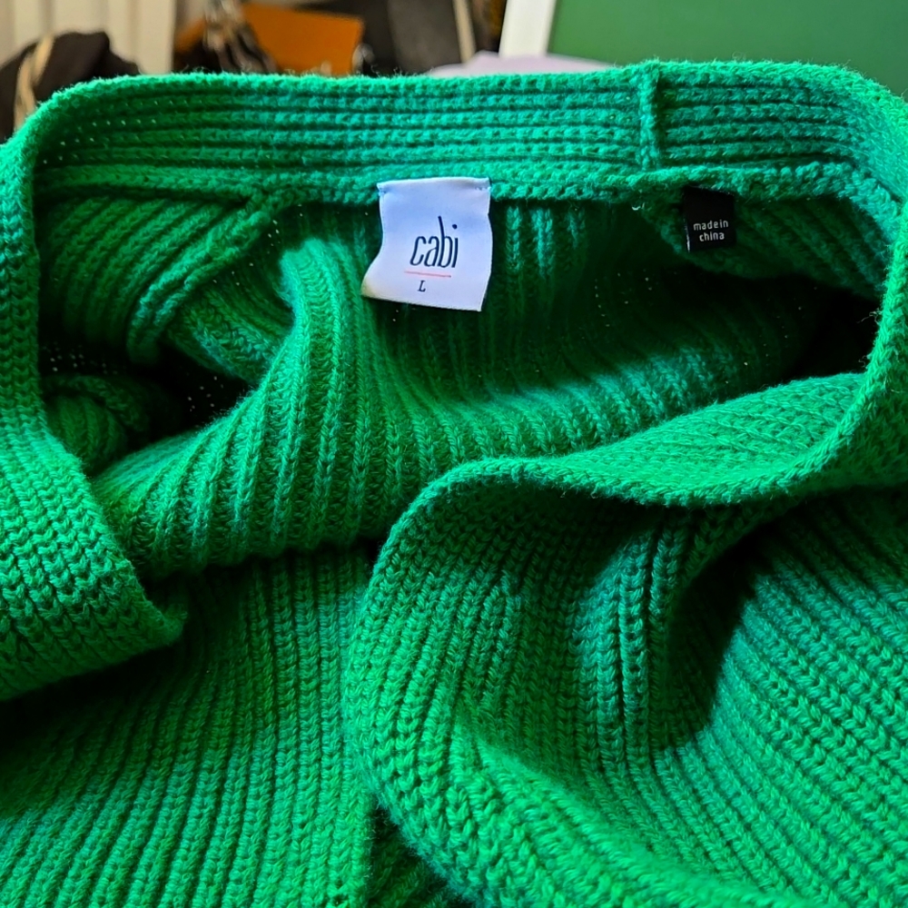 Cabi Women’s lucky cardigan sweaters size Large